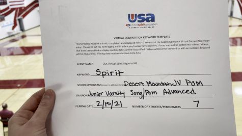 Desert Mountain High School [Junior Varsity - Song/Pom - Advanced] 2021 USA Virtual Spirit Regional #3