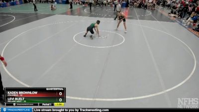 Kaden Brownlow&nbsp;over&nbsp;Levi Buelt