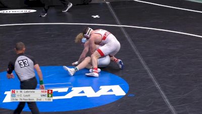 174 lb 7th, Mikey Labriola, Wisconsin vs. Clay Lautt, North Carolina