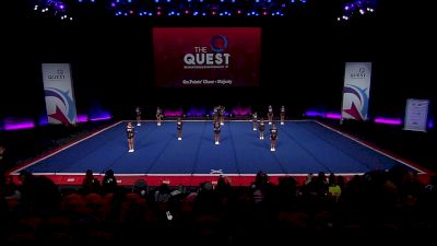 On Pointe' Cheer - Majesty [2022 L1 Performance Rec - 12Y (NON) - Large Semis] 2022 The Quest