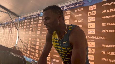 Kenny Bednarek Keeps It Simple After Runner-Up Finish At Pre Classic