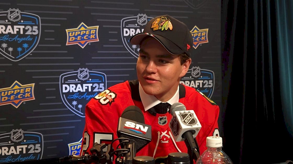 Anton Frondell Reacts To Going Third Overall To Chicago