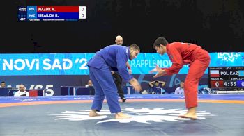 Mazur M. (POL) vs Israilov R. (KAZ) 92kg