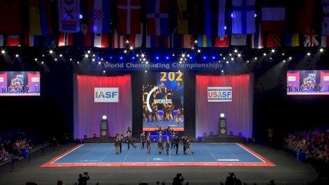 Force Academy Chihuahua - Black Gold (MEX) [2024 L6 International Open Coed Non Tumbling Finals] 2024 The Cheerleading Worlds