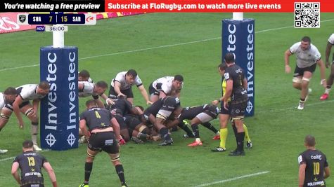 Aphelele Fassi Try - Sharks v Saracens - 2025-2026 Champions Cup Round 2