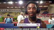Jordan Anthony Interview | 2026 Monaco Diamond League