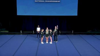 Purdue University - Bridey Regan, Haleigh Kolosso, Emily McKee & Anna Mellady [2025 Girls 4 Group Stunt Finals] 2025 UCA & UDA College Cheerleading & Dance Team National Championship