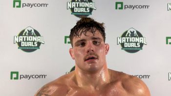 Kalob Runyon Gets UNI On The Board At National Duals