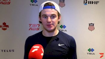 'We Let Our Country Down': Cole Eiserman On Team USA's Early Exit On Home Ice At The World Juniors