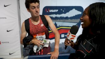 Graham Blanks After Securing His Spot in the 10k