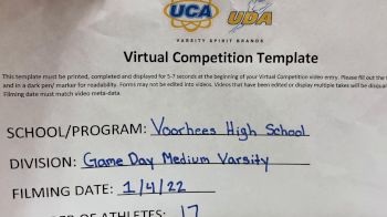Voorhees High School 2022 UCA Garden State Virtual Challenge