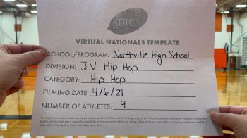 Northville High School [Junior Varsity - Hip Hop Virtual Semi Finals] 2021 UDA National Dance Team Championship