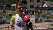 Louis Meintjes On High After Alpe d'Huez Ride