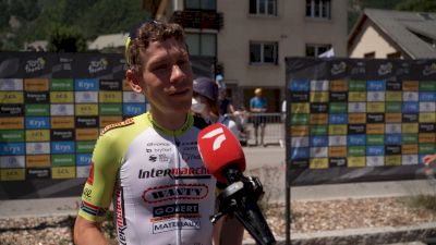 Louis Meintjes On High After Alpe d'Huez Ride