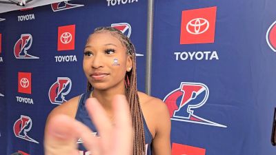 A'liyah Thomas of UConn Wins Penn Relays Long Jump