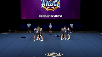 Ridgeview High School [2021 Small Coed Non Tumbling Finals] 2021 UCA National High School Cheerleading Championship