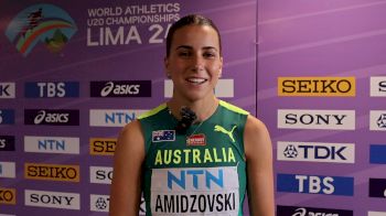 Australia's Delta Amidzovski Moves Through To The Final In 100mH