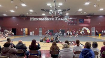 Menomonee Falls High School [Game Day Small Varsity] 2021 UCA December Virtual Regional