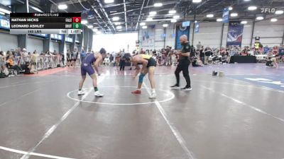160 lbs Rr Rnd 1 - Nathan Hicks, Falcons Wrestling Club vs Leonard Ashley, Team Shutt Garnett Trained