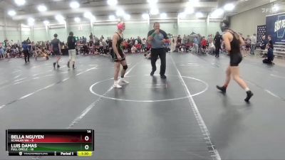 126 lbs Round 5 (8 Team) - Bella Nguyen, Scanlan WA vs Luis Damas, Full Circle