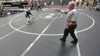 107 lbs Finals (8 Team) - Eli Mayer, Vacaville, CA vs Grayson Schroeder, Zumbrota-Mazeppa, MN