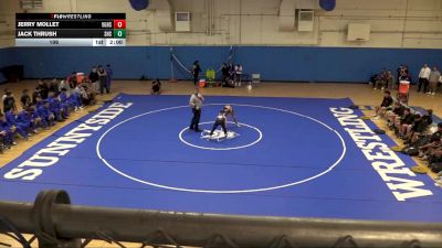 106 lbs Jack Thrush, Sunnyside High School vs Jerry Mollet, Vista Grande High School