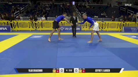 Jeffrey J Larsen vs Vlad Dragomir 2025 Pan IBJJF Jiu-Jitsu No-Gi Championship