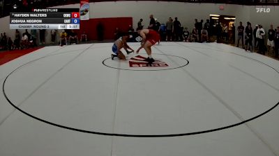 92 kg Champ. Round 2 - Hayden Walters, Cliff Keen Wrestling Club vs Joshua Negron, Castleton RTC
