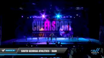 South Georgia Athletics - Rain [2021 L2 Youth - D2 - Small - B Day 2] 2021 CHEERSPORT National Cheerleading Championship