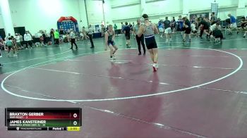 157 lbs Round 3 (16 Team) - James Kansteiner, Nebraska Smash (Dev A) vs Braxton Gerber, War Ready