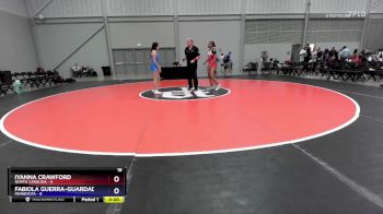 130 lbs Round 3 (4 Team) - Iyanna Crawford, North Carolina vs Fabiola Guerra-Guardado, Minnesota