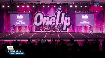Cheer Xcel - Purple Reign [2025 L1 Senior - D2 Day 3] 2025 One Up Grand Nationals