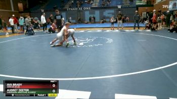 76-93 lbs Round 1 - Audrey Deeter, Sanderson Wrestling Academy vs Ava Brady, Sons Of Atlas