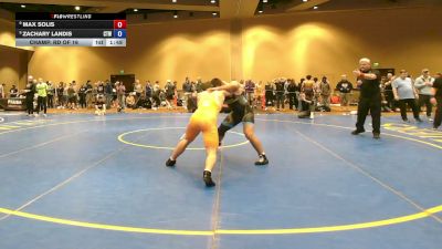 190 lbs Champ. Rd Of 16 - Max Solis vs Zachary Landis, Coco Trained Wrestling