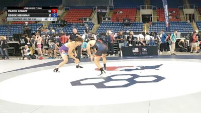 157 lbs Champ. Rd Of 256 - Paxon Legatt, Georgia vs Essek Meighan, Arizona