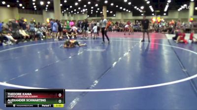 45 lbs Semifinal - Thedore Kania, Niceville Wrestling Academy vs Alexander Schwarting, Sepa