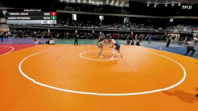 6A 132 lbs Champ. Round 1 - Miguel Solis, El Paso Eastwood vs Aiden Peterson, Richmond Foster