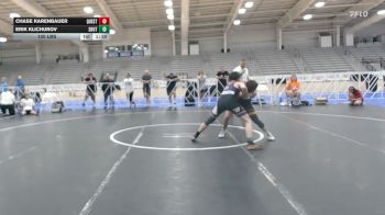 120 lbs 5th Place - Chase Karenbauer, Quest School Of Wrestling Black - HSB vs Erik Klichurov, Team Shutt Weaver - HSB