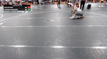 140 lbs Round 1 - Antonio Martinez, Roundtree Wreslting Academy vs Kollin Kidd, Roundtree Wreslting Academy