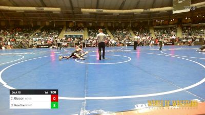 108 lbs Round Of 64 - Cayden Gipson, Woodward vs Owin Koethe, Big Game WC