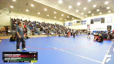 113 lbs Cons. Round 2 - Mariano Ramirez, Yucca Valley Wrestling vs Jacob Hernandez, Ventura Highschool