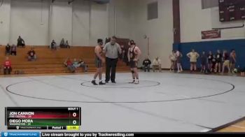 182 lbs Finals (2 Team) - Jon Cannon, Pike Central vs Diego Mora, Washington