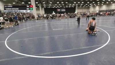 144 lbs Champ. Rd Of 16 - A.J. Lopez, Grindhouse Wrestling Club vs Jaimon Mogard, Moen Wrestling Academy