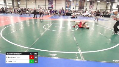 145 lbs Rr Rnd 1 - Caleb Crawford, Team Nauman Black vs Joey Losee, Journeymen Wrestling Black