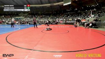 43 lbs Semifinal - Adonis Mota, Team Selma vs Zayden Lewis, Team Nomad