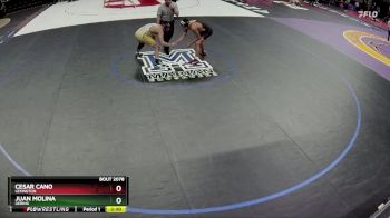 Champ. Round 1 - Cesar Cano, Lexington vs Juan Molina, Gering