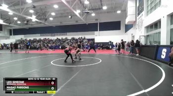 83 lbs Quarterfinal - Masao Parsons, Hawkeye vs Leo Simeone, Reverence Grappling