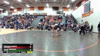 132 lbs Quarterfinal - Trevor Kusmits, Manchester vs Isaak Wickham, Ashland