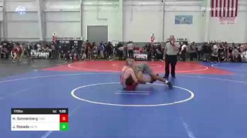 170 lbs Round Of 64 - Hunter Sonnenberg, Ford Dynasty WC vs Jackson Rosado, Metro Mat Club