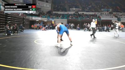 285 lbs Quarterfinal - David Rogers, Sumter vs Krystian Villatoro, Fort Mill